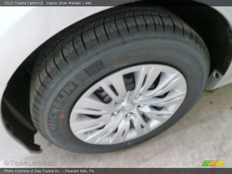 Classic Silver Metallic / Ash 2012 Toyota Camry LE