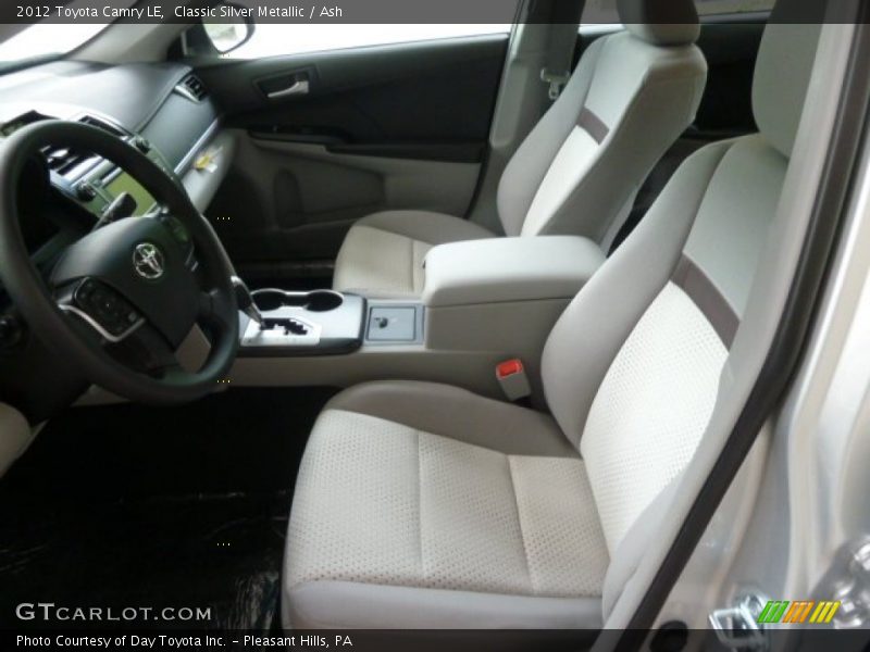 Classic Silver Metallic / Ash 2012 Toyota Camry LE