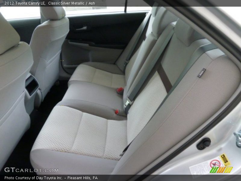 Classic Silver Metallic / Ash 2012 Toyota Camry LE