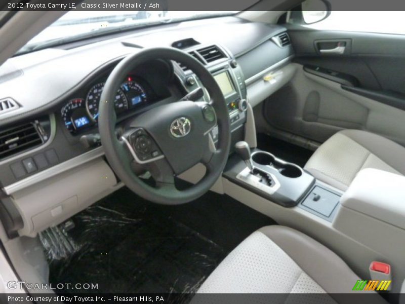 Classic Silver Metallic / Ash 2012 Toyota Camry LE