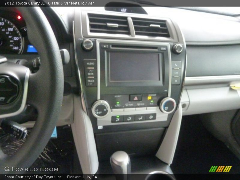Classic Silver Metallic / Ash 2012 Toyota Camry LE