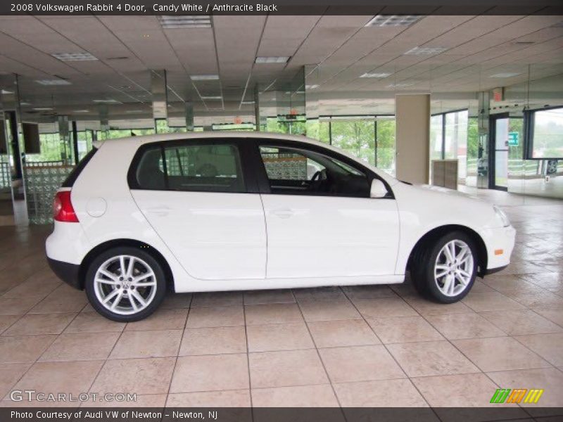 Candy White / Anthracite Black 2008 Volkswagen Rabbit 4 Door
