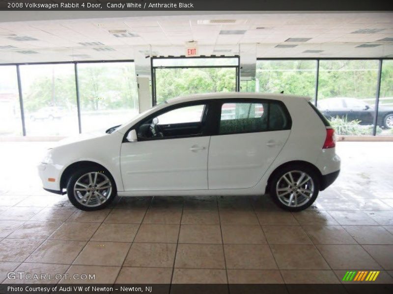 Candy White / Anthracite Black 2008 Volkswagen Rabbit 4 Door