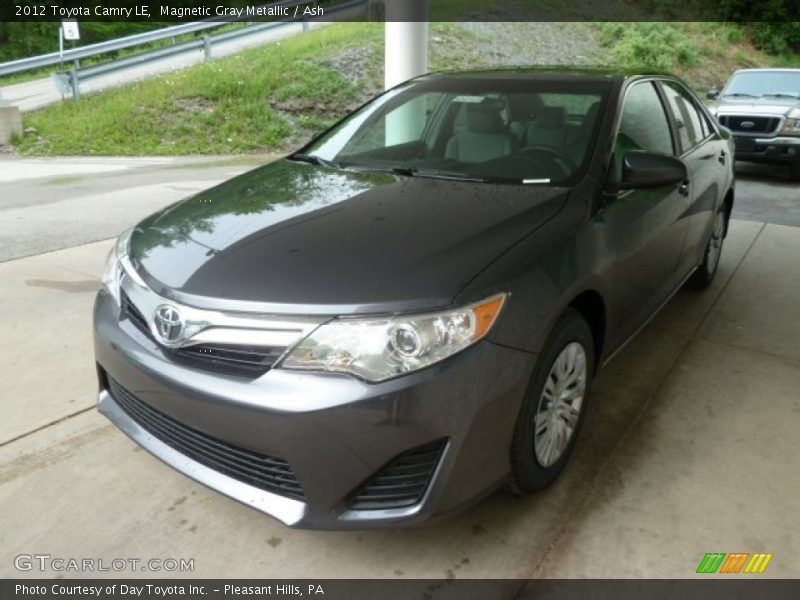 Magnetic Gray Metallic / Ash 2012 Toyota Camry LE