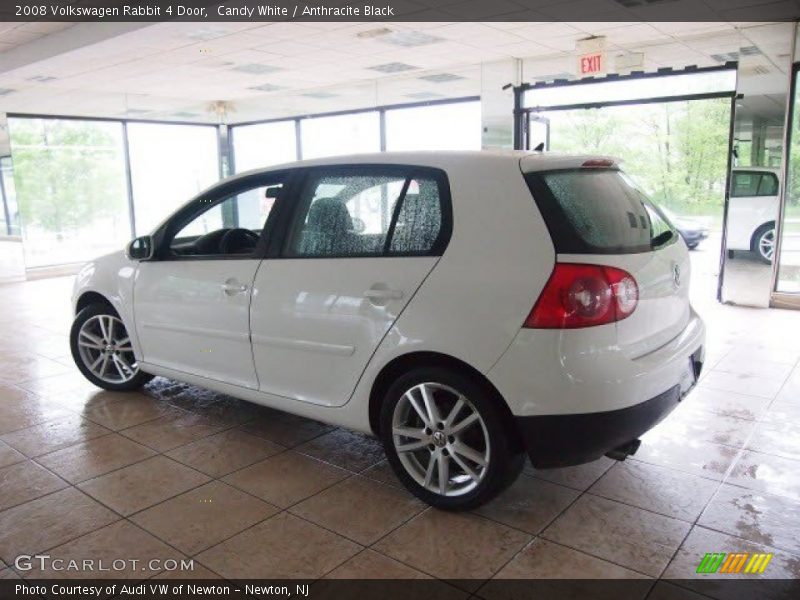 Candy White / Anthracite Black 2008 Volkswagen Rabbit 4 Door