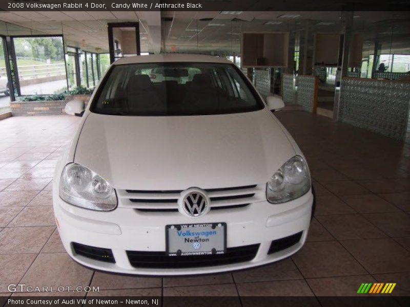 Candy White / Anthracite Black 2008 Volkswagen Rabbit 4 Door
