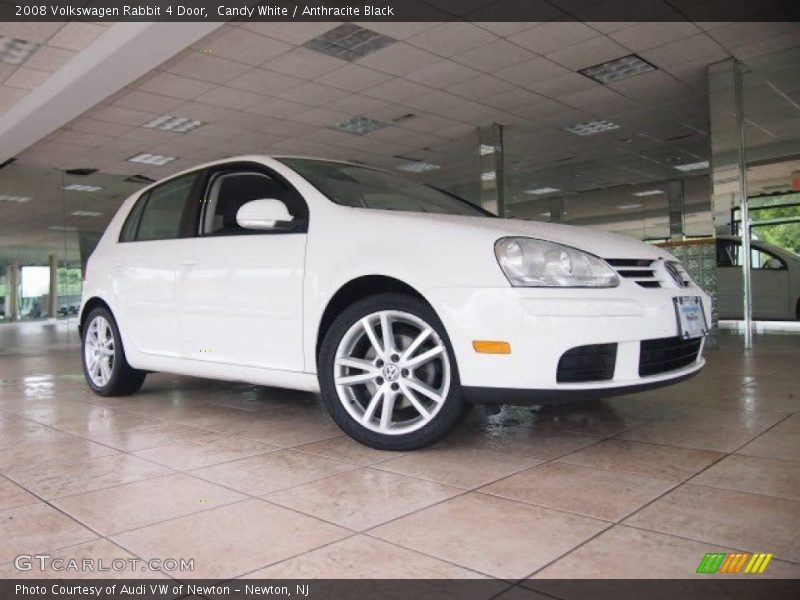 Candy White / Anthracite Black 2008 Volkswagen Rabbit 4 Door