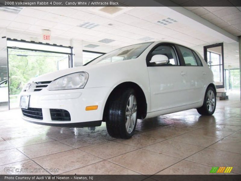 Candy White / Anthracite Black 2008 Volkswagen Rabbit 4 Door