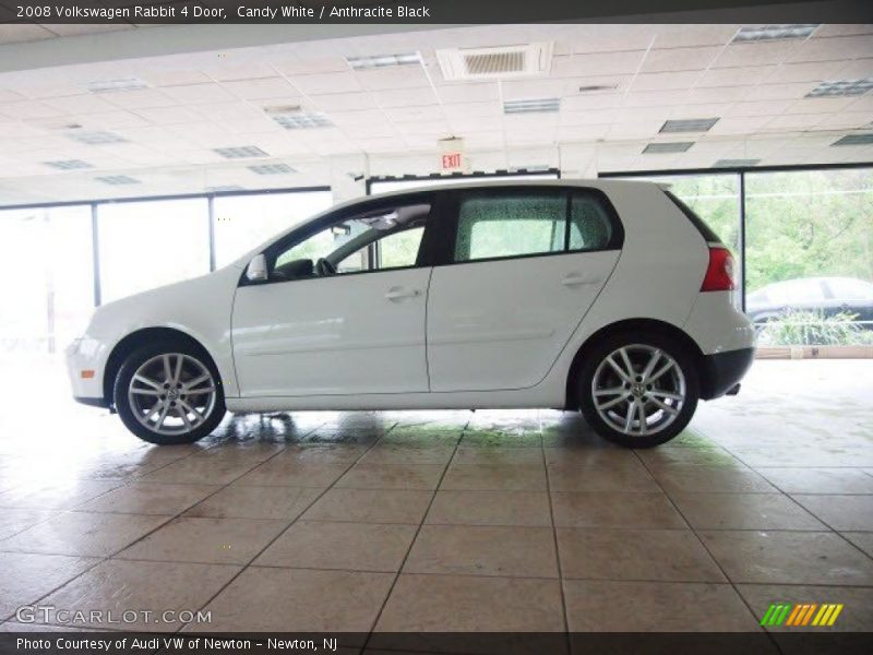 Candy White / Anthracite Black 2008 Volkswagen Rabbit 4 Door