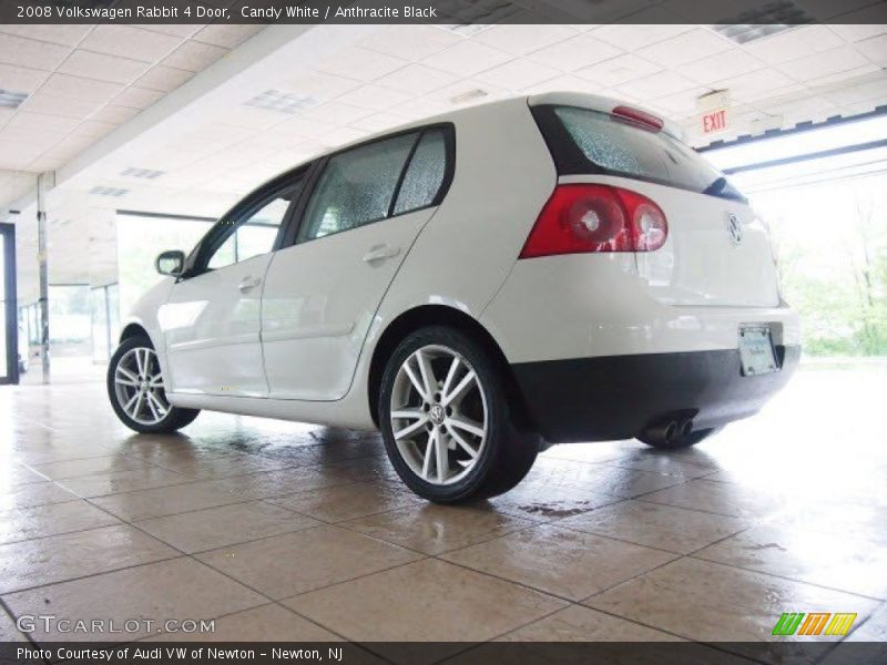 Candy White / Anthracite Black 2008 Volkswagen Rabbit 4 Door