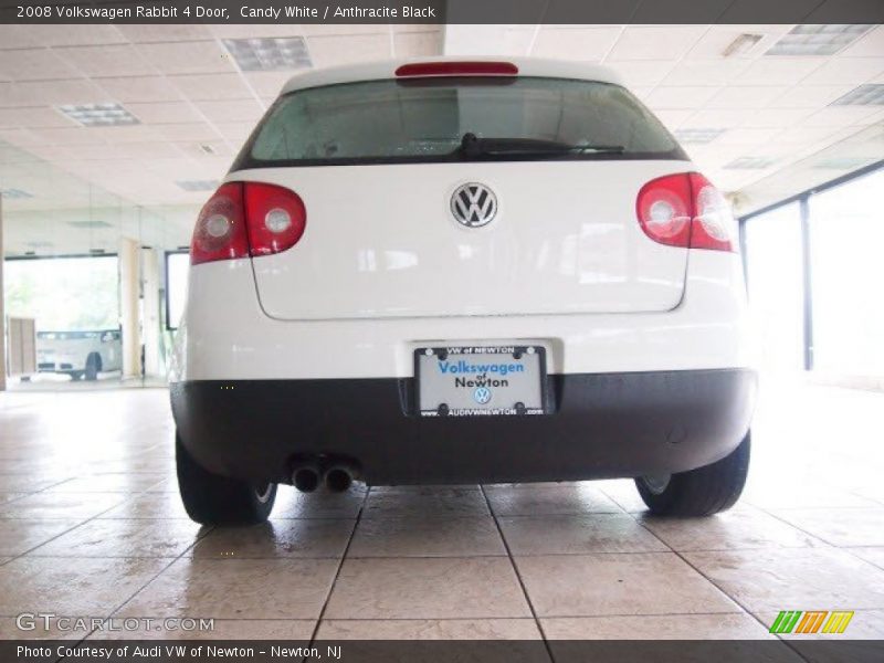 Candy White / Anthracite Black 2008 Volkswagen Rabbit 4 Door