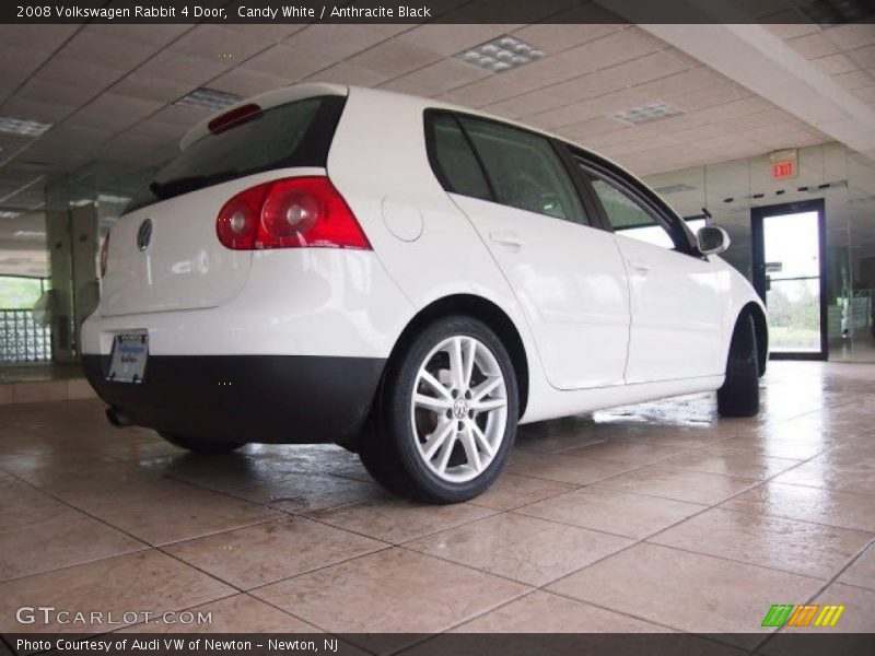 Candy White / Anthracite Black 2008 Volkswagen Rabbit 4 Door