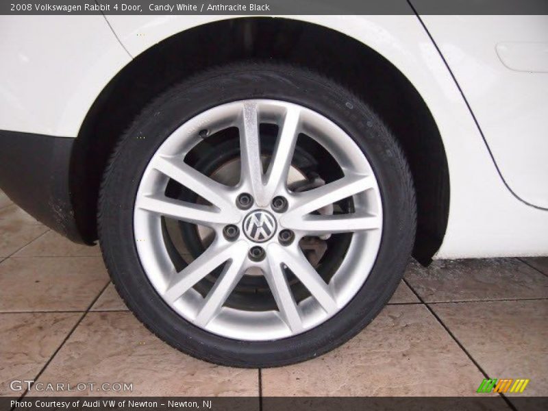 Candy White / Anthracite Black 2008 Volkswagen Rabbit 4 Door