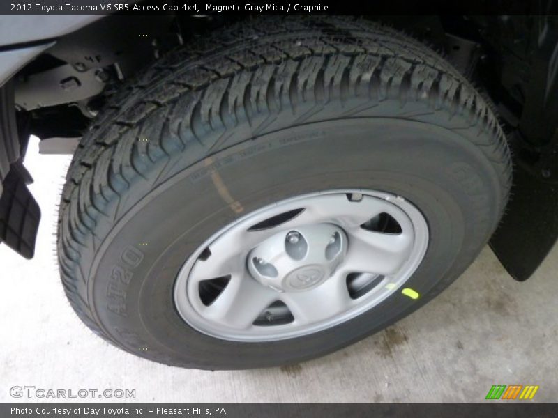 Magnetic Gray Mica / Graphite 2012 Toyota Tacoma V6 SR5 Access Cab 4x4