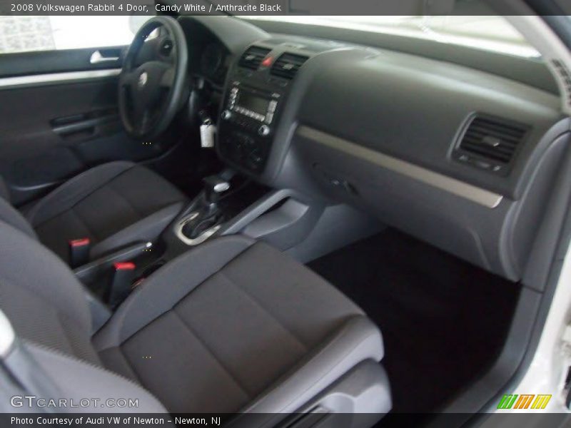 Candy White / Anthracite Black 2008 Volkswagen Rabbit 4 Door