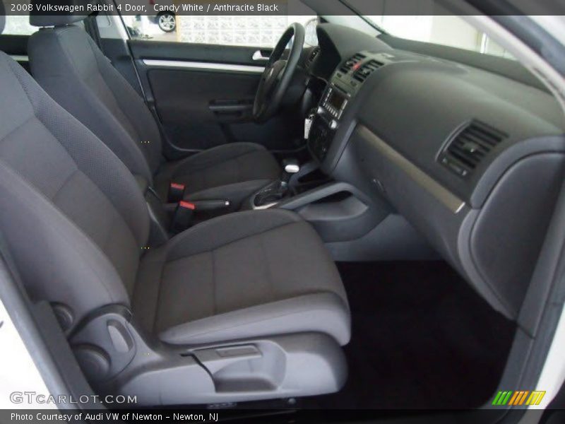 Candy White / Anthracite Black 2008 Volkswagen Rabbit 4 Door