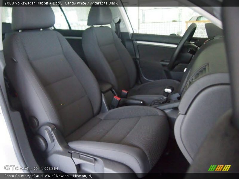 Candy White / Anthracite Black 2008 Volkswagen Rabbit 4 Door