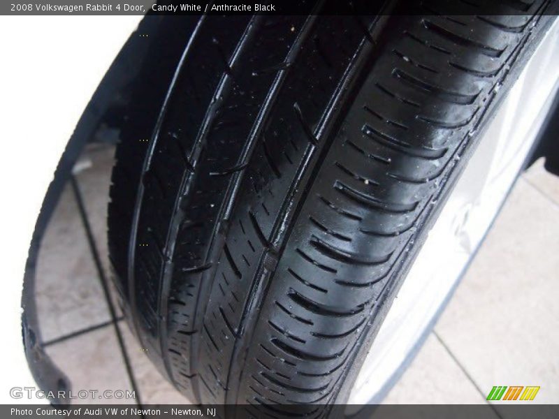 Candy White / Anthracite Black 2008 Volkswagen Rabbit 4 Door