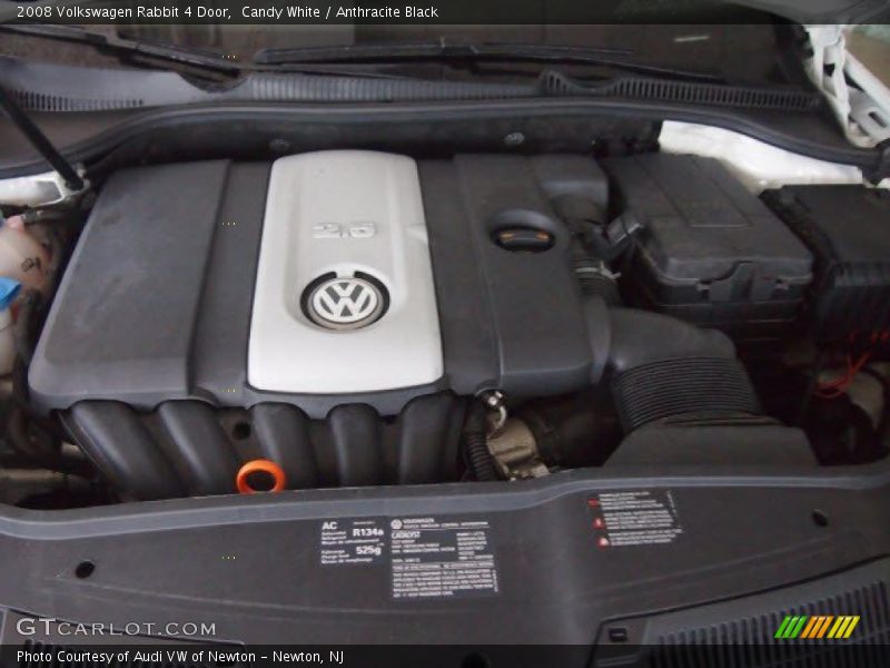 Candy White / Anthracite Black 2008 Volkswagen Rabbit 4 Door