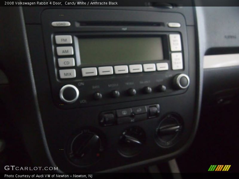 Candy White / Anthracite Black 2008 Volkswagen Rabbit 4 Door