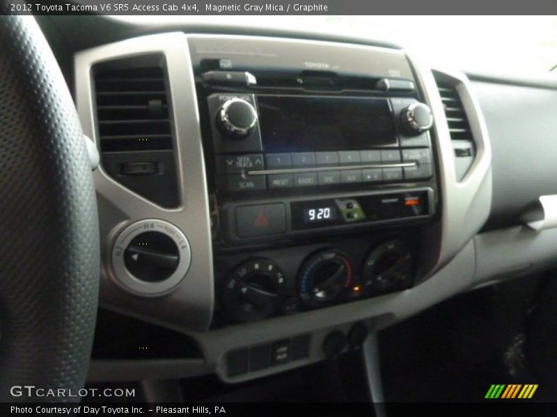 Magnetic Gray Mica / Graphite 2012 Toyota Tacoma V6 SR5 Access Cab 4x4