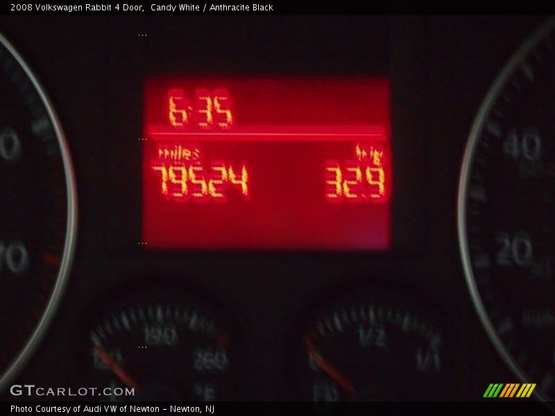 Candy White / Anthracite Black 2008 Volkswagen Rabbit 4 Door