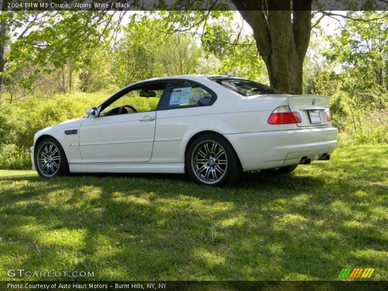 Alpine White / Black 2004 BMW M3 Coupe