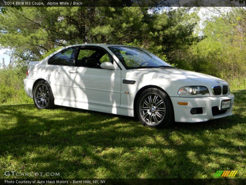 Alpine White / Black 2004 BMW M3 Coupe