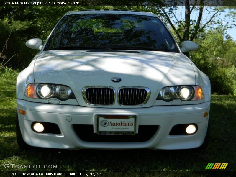 Alpine White / Black 2004 BMW M3 Coupe