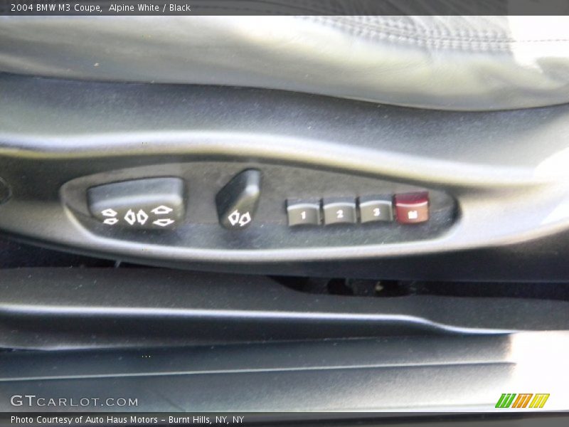 Alpine White / Black 2004 BMW M3 Coupe
