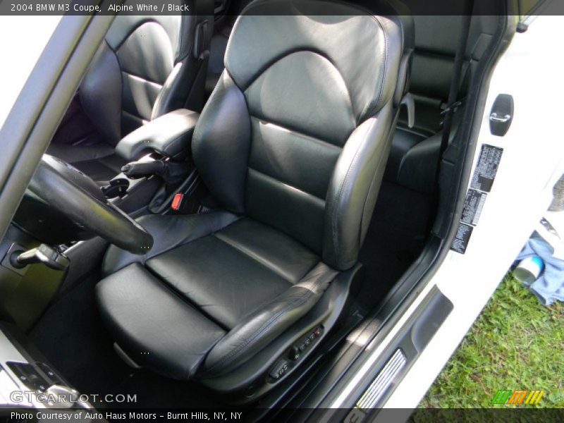 Alpine White / Black 2004 BMW M3 Coupe