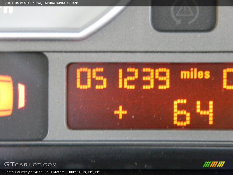Alpine White / Black 2004 BMW M3 Coupe