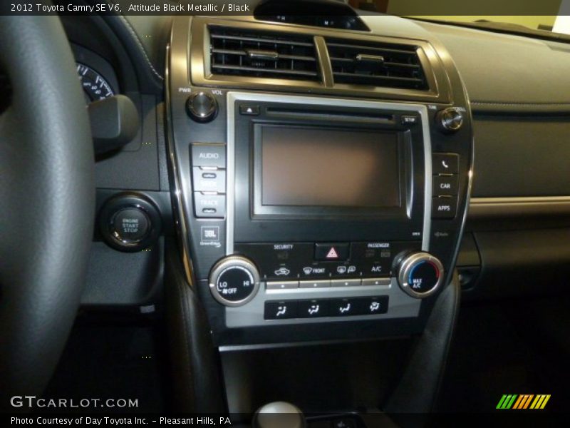 Attitude Black Metallic / Black 2012 Toyota Camry SE V6