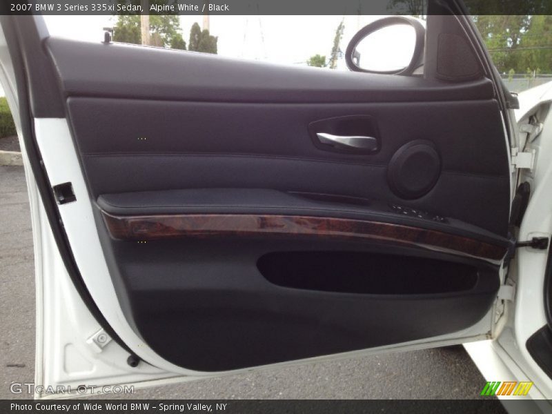 Alpine White / Black 2007 BMW 3 Series 335xi Sedan