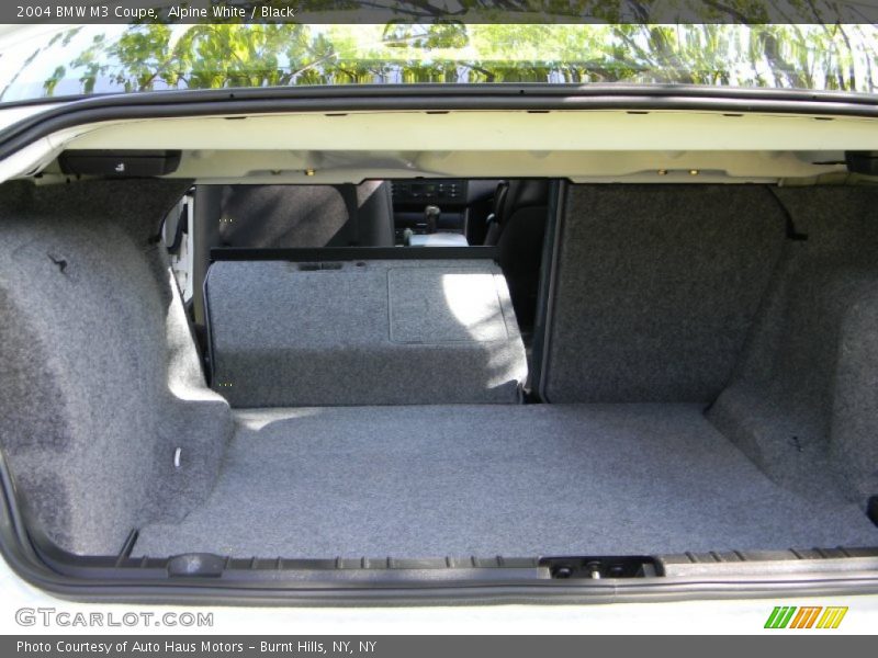 Alpine White / Black 2004 BMW M3 Coupe