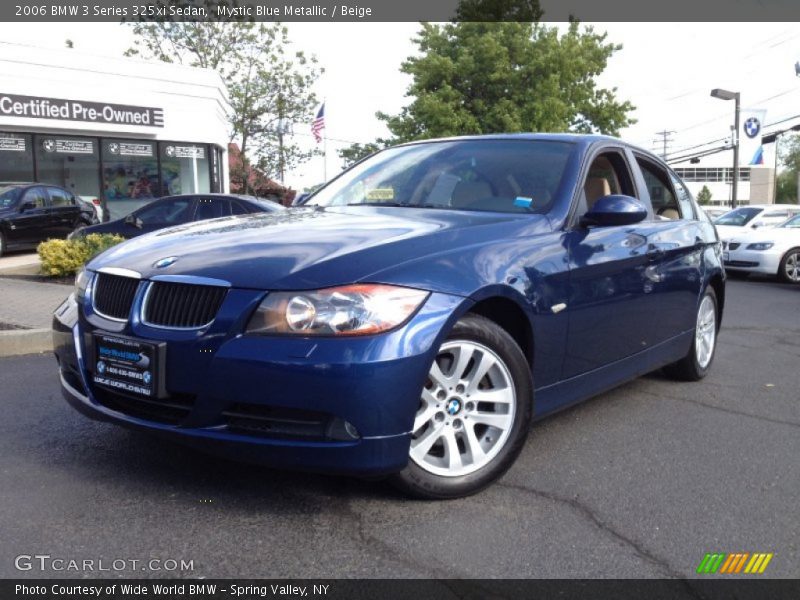 Mystic Blue Metallic / Beige 2006 BMW 3 Series 325xi Sedan