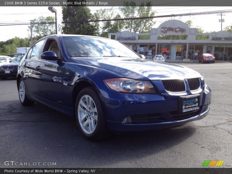 Mystic Blue Metallic / Beige 2006 BMW 3 Series 325xi Sedan