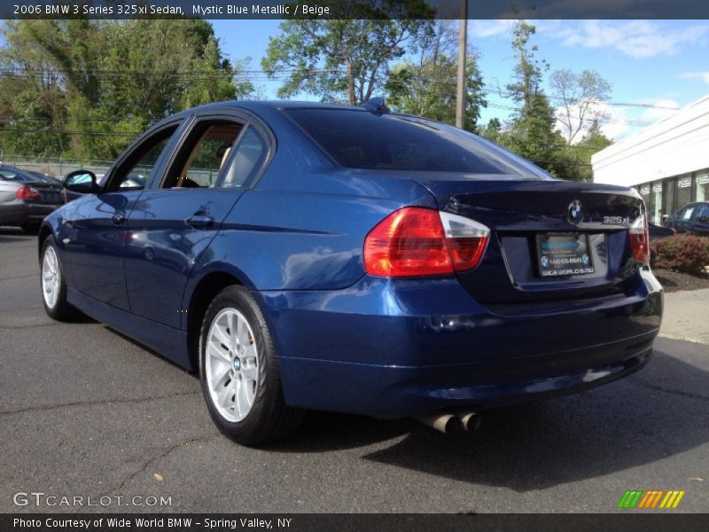 Mystic Blue Metallic / Beige 2006 BMW 3 Series 325xi Sedan