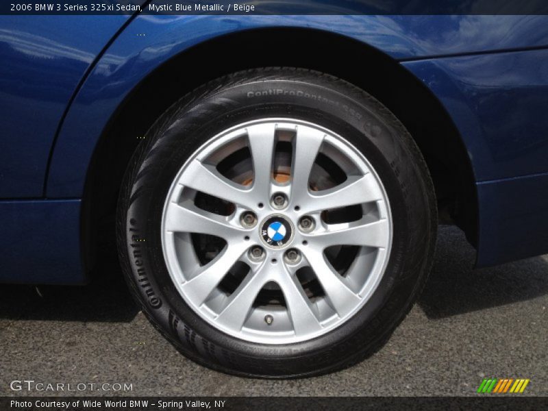 Mystic Blue Metallic / Beige 2006 BMW 3 Series 325xi Sedan