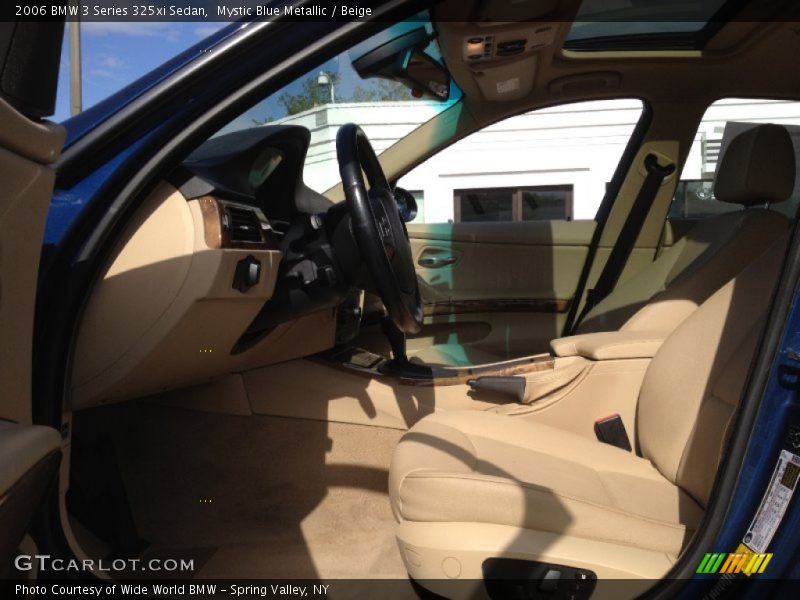Mystic Blue Metallic / Beige 2006 BMW 3 Series 325xi Sedan