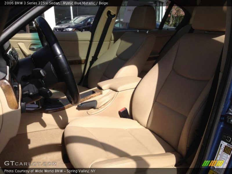 Mystic Blue Metallic / Beige 2006 BMW 3 Series 325xi Sedan