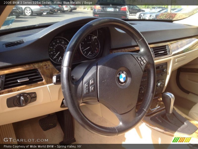 Mystic Blue Metallic / Beige 2006 BMW 3 Series 325xi Sedan