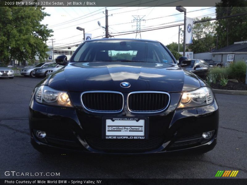 Jet Black / Black 2009 BMW 3 Series 328xi Sedan