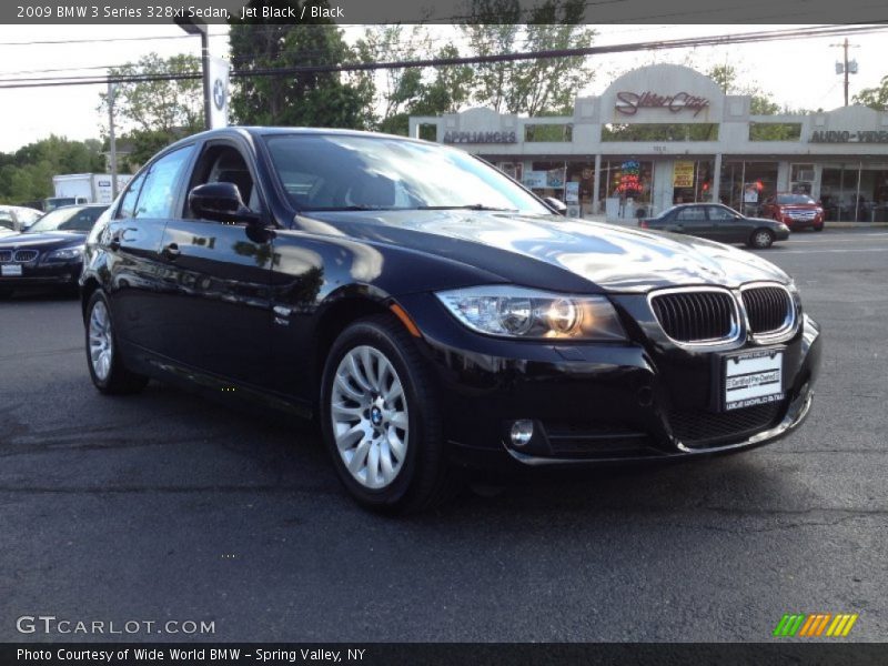 Jet Black / Black 2009 BMW 3 Series 328xi Sedan