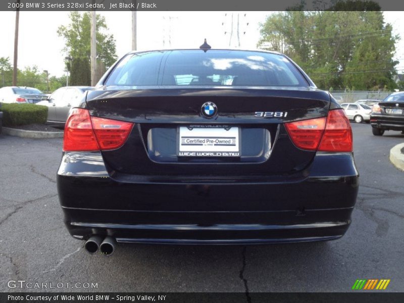 Jet Black / Black 2009 BMW 3 Series 328xi Sedan