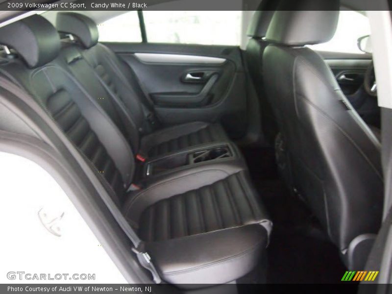 Candy White / Black 2009 Volkswagen CC Sport