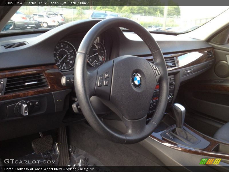 Jet Black / Black 2009 BMW 3 Series 328xi Sedan