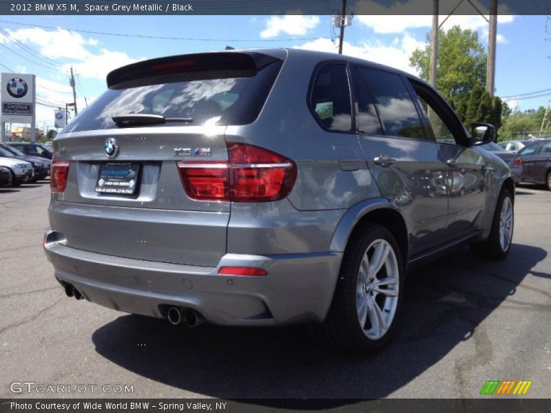 Space Grey Metallic / Black 2012 BMW X5 M