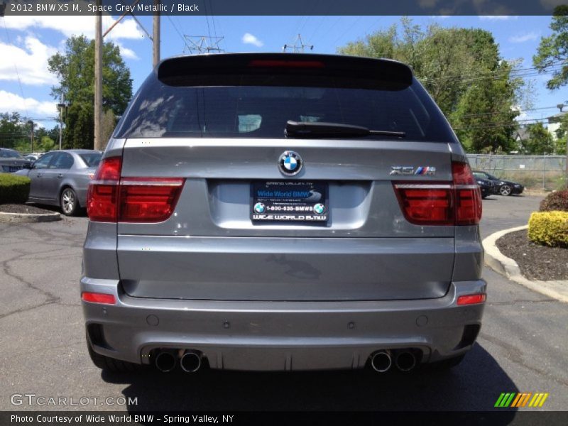 Space Grey Metallic / Black 2012 BMW X5 M