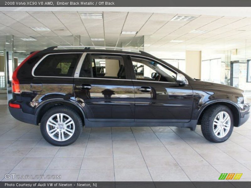 Ember Black Metallic / Off Black 2008 Volvo XC90 V8 AWD